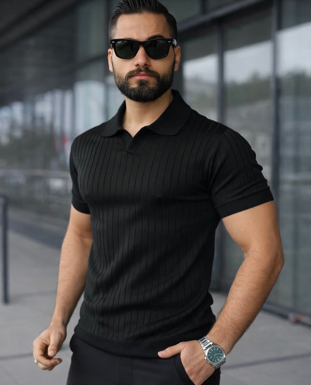 Crna, na modelu